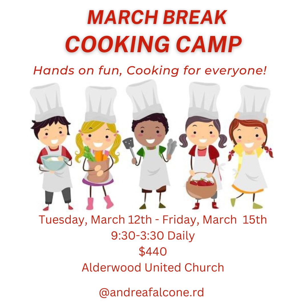 March Break Cooking Camp 2024 Andrea Falcone