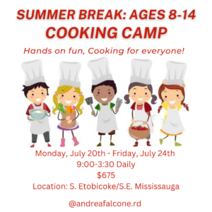 Summer Camps - July 20th - July 24th (Ages 8-14)