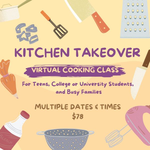 “Kitchen Takeover” Virtual Cooking Class